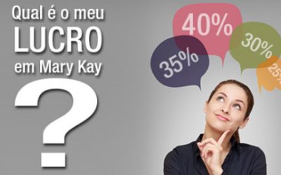 Qual minha porcentagem de lucro na Mary Kay?